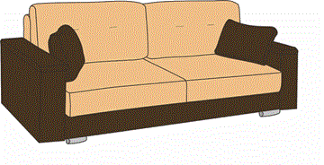 Прямой диван Соната 4 БД в Набережных Челнах - предосмотр 3